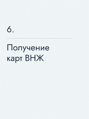 Получение карт ВНЖ