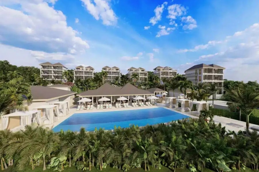 Апартаменты в гостиничном комплексе у моря