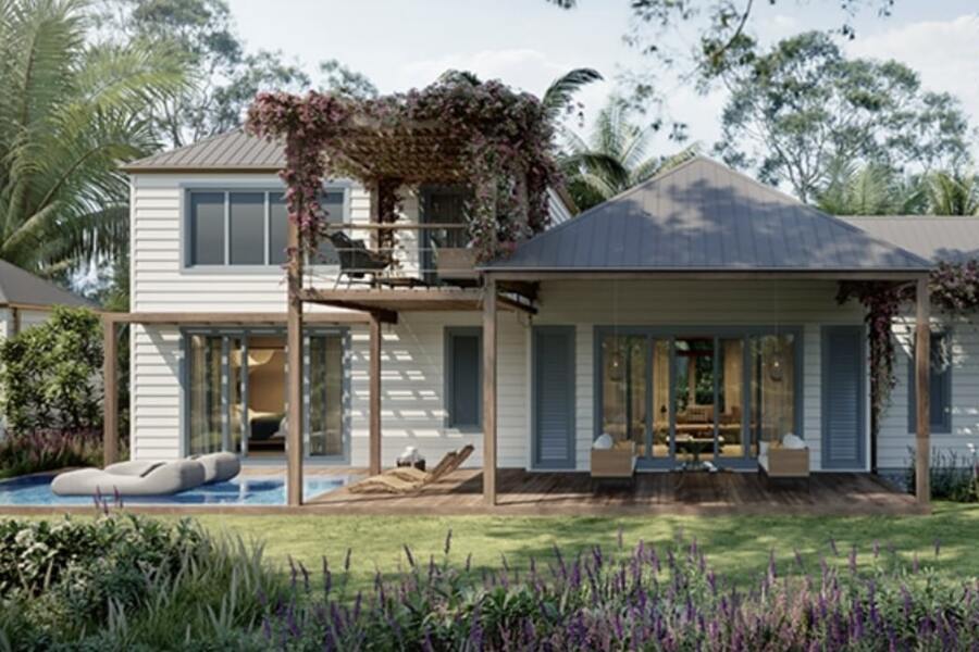 Вилла в жилом комплексе на побережье Карибского моря