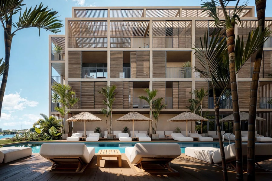 Современные апартаменты на южном побережье Гренады