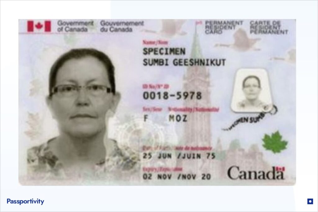 Переезд в Канаду на ПМЖ: образе карты ПМЖ