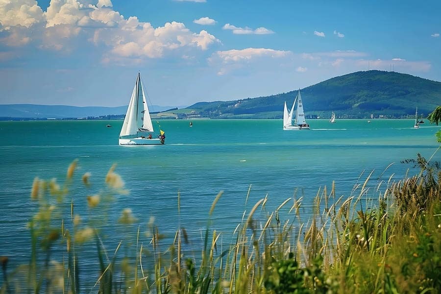 Плюсы жизни в Венгрии: яхтинг на озере Балатон