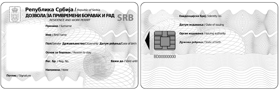 Единое разрешение для проживания и работы в Сербии
