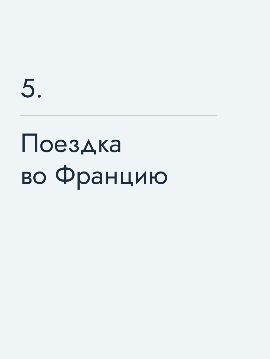 Поездка во Францию