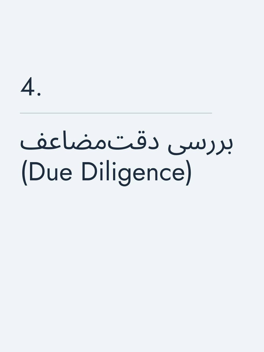 بررسی دقتمضاعف (Due Diligence)