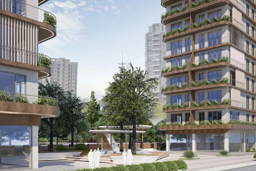 Апартаменты в новом районе Кагытхане